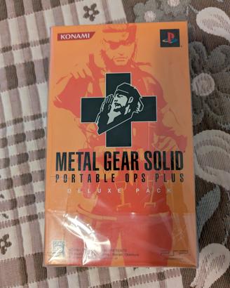 Metal Gear Solid Portable Ops Deluxe Pack JAP