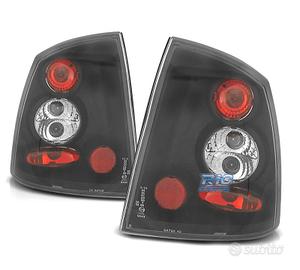 FANALI OPEL ASTRA G 2P 4P 97-04 FONDO NERO LOOK LE