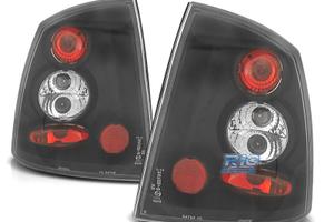 FANALI OPEL ASTRA G 2P 4P 97-04 FONDO NERO LOOK LE