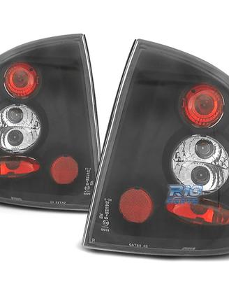 FANALI OPEL ASTRA G 2P 4P 97-04 FONDO NERO LOOK LE