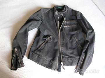 Giubbino in jeans uomo marca BENETTON tg. 48