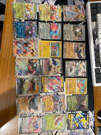 Lotto 21 carte pokemon V, Vmax, gallery, ex