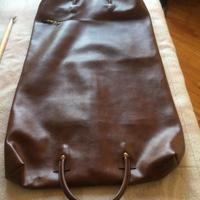 Porta abito da viaggio in pelle 