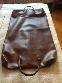 Porta abito da viaggio in pelle 