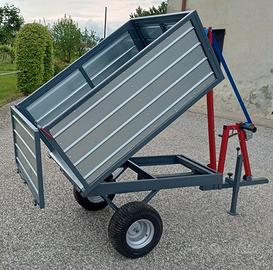 Carretto per giardinaggio ribaltabile