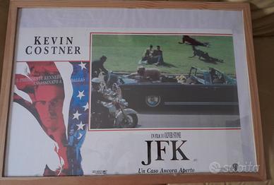 manifesto poster fotobusta originale JFK film