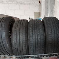 Treno gomme Bridgestone 195 60 R15 e cerchi 4 fori