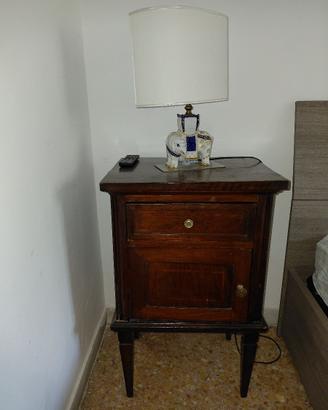 COPPIA COMODINI STILE INGLESE