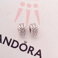 Coppia clip Pandora raggi di sole 