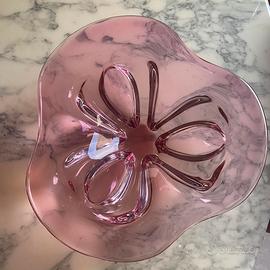 Vintage Bowl in cristallo rosa
