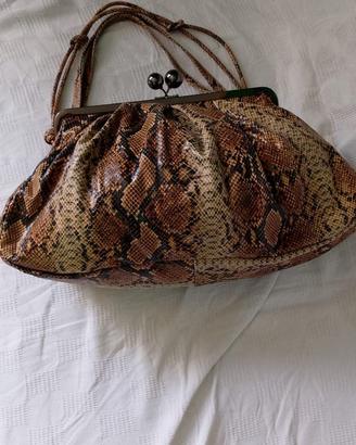Grande borsa da giorno o da sera in stile pochette