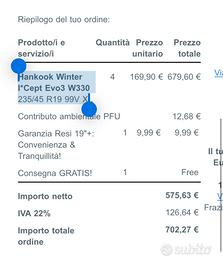 Gomme Jeep Compass Invernali
