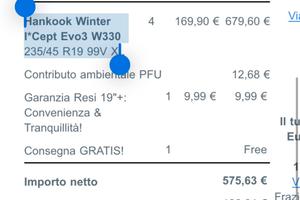 Gomme Jeep Compass Invernali