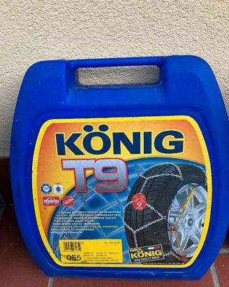 KONIG T9 065 Catene da neve per auto – 9 mm