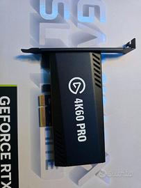 Scheda di acquisizione video elgato 4k 60 pro