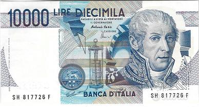 Repubblica Italiana - 10.000 lire tipo Volta