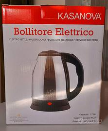 Bollitore elettrico nuovo mai utilizzato