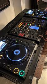 CONSOLE 2 CDJ 2000 + MIXER DJM 2000 + FLYCASE