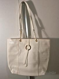 Borsa a spalla Terranova Bianca