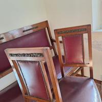 Salottino liberti sedie antiquariato