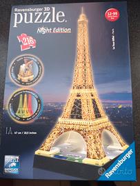 puzzle 3d torre eiffel
