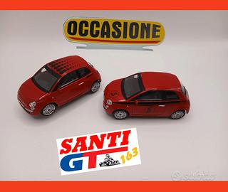 Fiat 500 2007 Motorama 1:43 - Lotto di 2 modellini