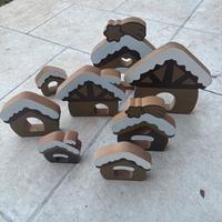 Set casette in legno