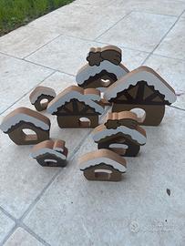 Set casette in legno