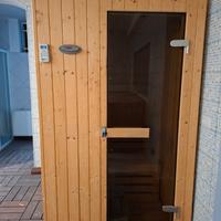 Sauna finlandese 2 posti con stufa elettrica