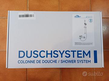 Rubinetto Vasca con Saliscendi 70 cm e Doccetta