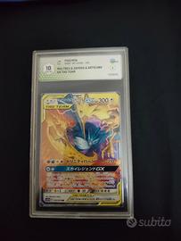 Moltres,Zapdos e articulo GX alleati