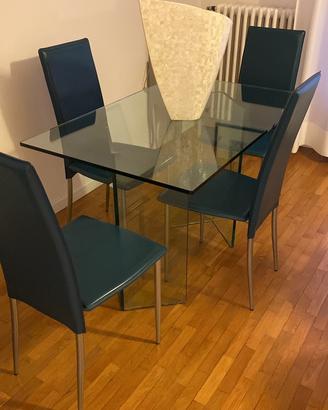 Tavolo cristallo ( parte superiore escluse gambe)