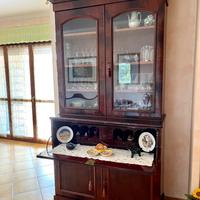 Credenza antiquariato 800 in legno massello