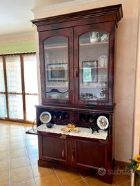 Credenza antiquariato 800 in legno massello