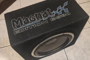 Subwoofer auto 800W Magnat Edition BS 30 + ampli