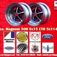 2 pz cerchi Magnum Ford 500 8x15 ET0 PCD 5x114.3