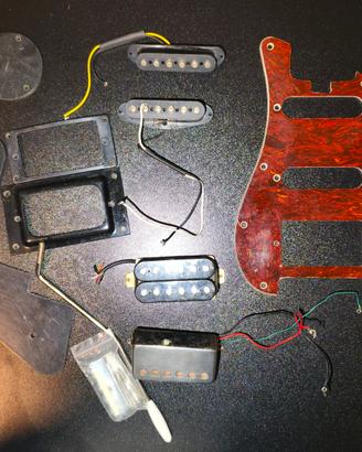 Vari pezzi chitarra elettrica 