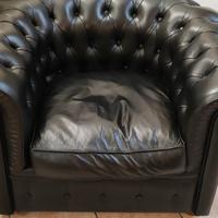 divani in vera pelle modello Chester 