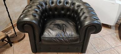 divani in vera pelle modello Chester 