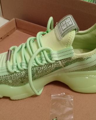 Sneakers Steve Madden W - Taglia 39 - Verde Lime F