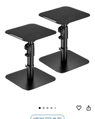 Supporto per altoparlante monitor casse da studio