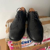 Scarpe Oxford cuoio nero Il Gergo 42