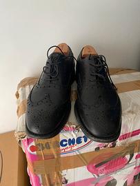 Scarpe Oxford cuoio nero Il Gergo 42