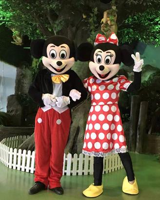 Mascotte  Topolino e Minnie