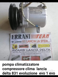 Compressore clima lancia delta integrale evo