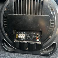 Suboofer gia amplificato con fili per impianto,