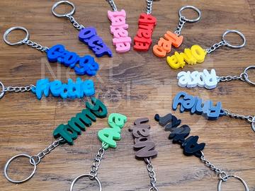 porta chiavi nome personalizzato 
