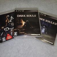 Demon's Souls - Dark Souls - Dark Souls II JPN Ps3