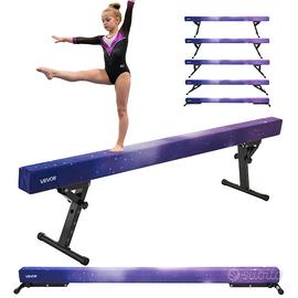 Trave di Equilibrio Ginnastica per Bambini 2,41mt