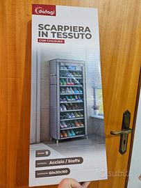 scarpiera salva spazio nero 